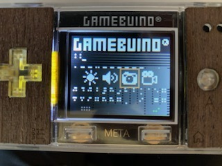 Gamebuino screen